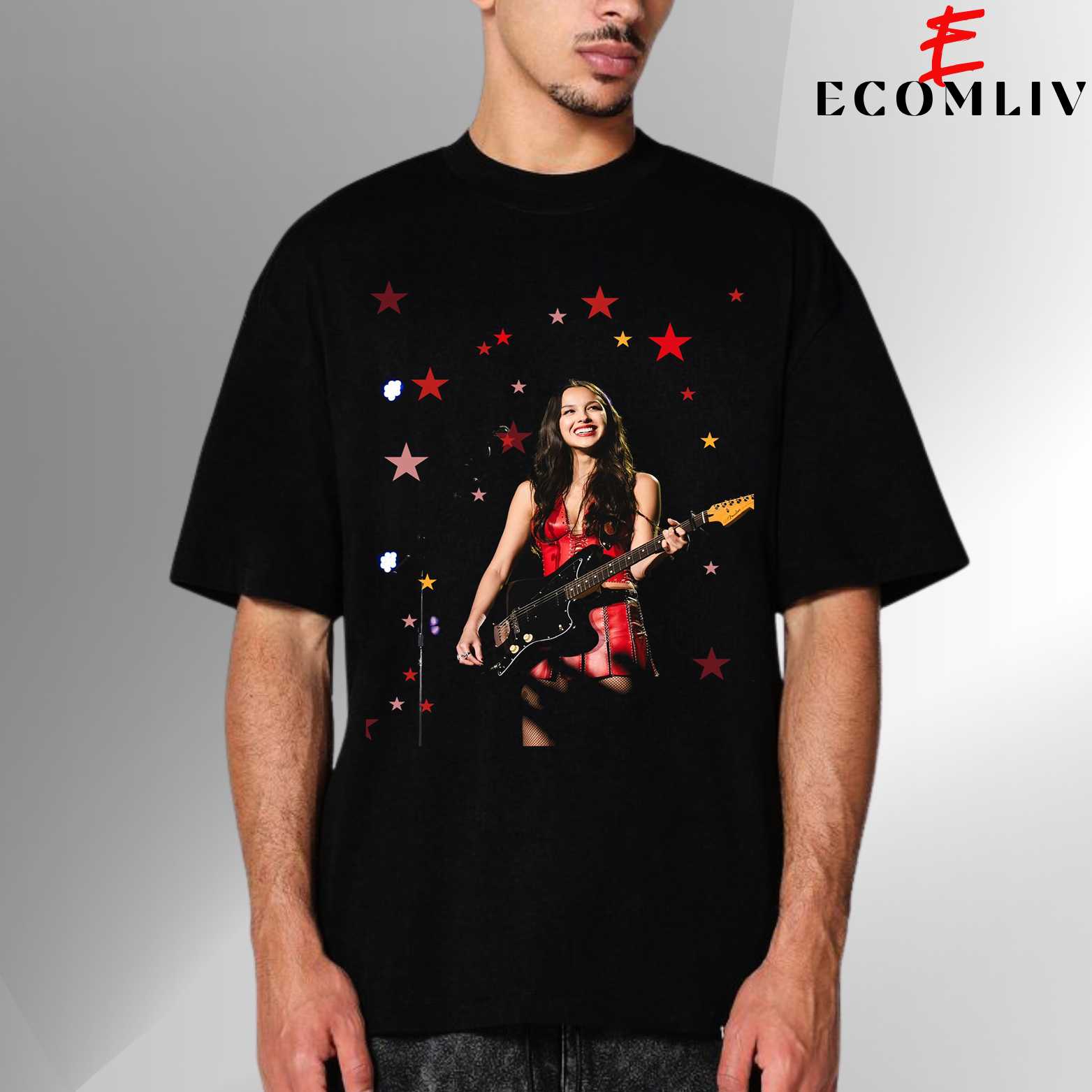 Olivia Rodrigo Tour T-Shirt, Concert Fan Tee, Pop Streetwear Shirt